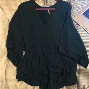 Free People Flowy Shirt
